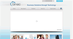 Desktop Screenshot of binec.com
